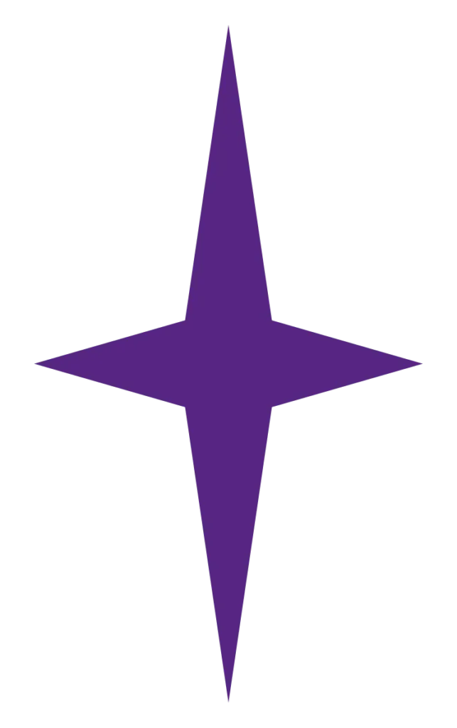 Etoile sapristi communication violette