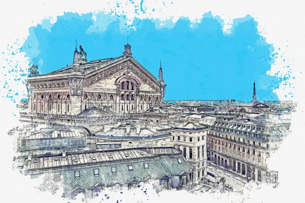 Illustration de l'académie Française