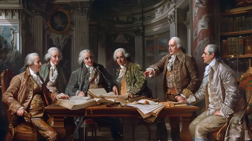 Peinture du siècle des lumières